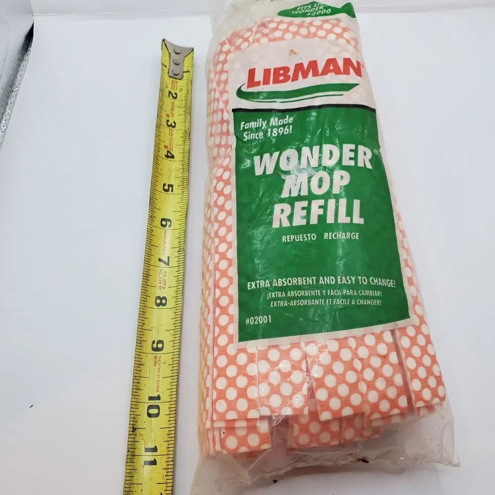 Libman Wonder Mop Refill Model‎ 02001 Easy Change Refill